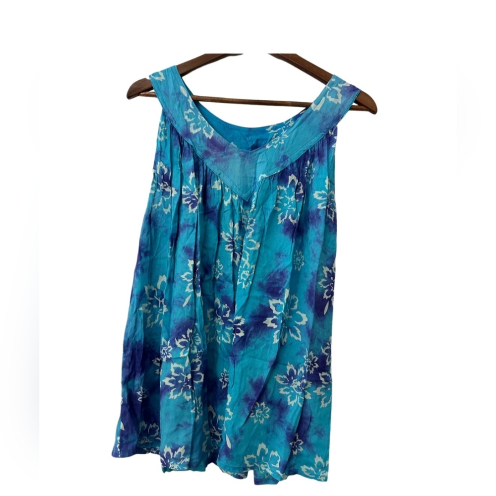 Sakkas Monika Embroidered Sleeveless Blouse OS NWT
